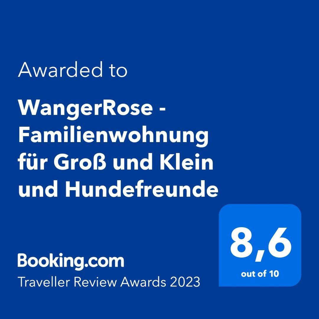 Wangerrose - Familienwohnung Fuer Gross Und Klein Und Hundefreunde 방어로게 외부 사진